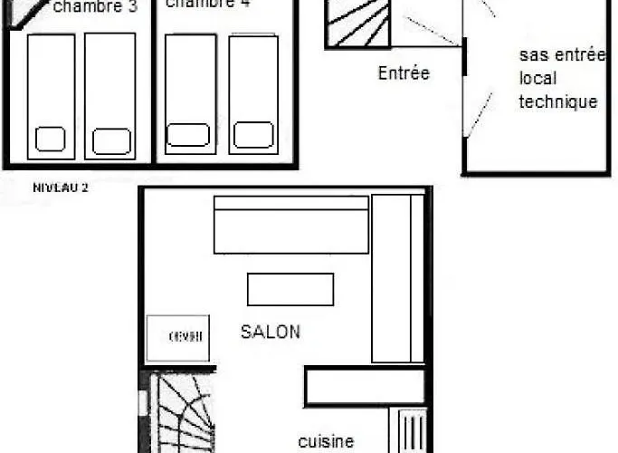 Les Des Praz - 10 Pers - Les Praz - Plagne Villages - Chpra111 Mae-5924 * لا بلاني